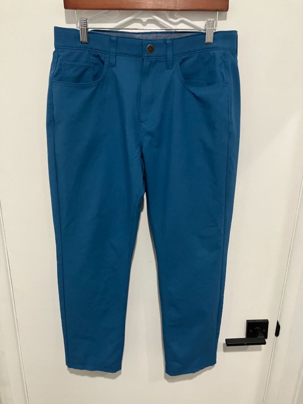 Bonobos Men's Highland Golf Athletic Fit Pants, Blue, Size 31x30